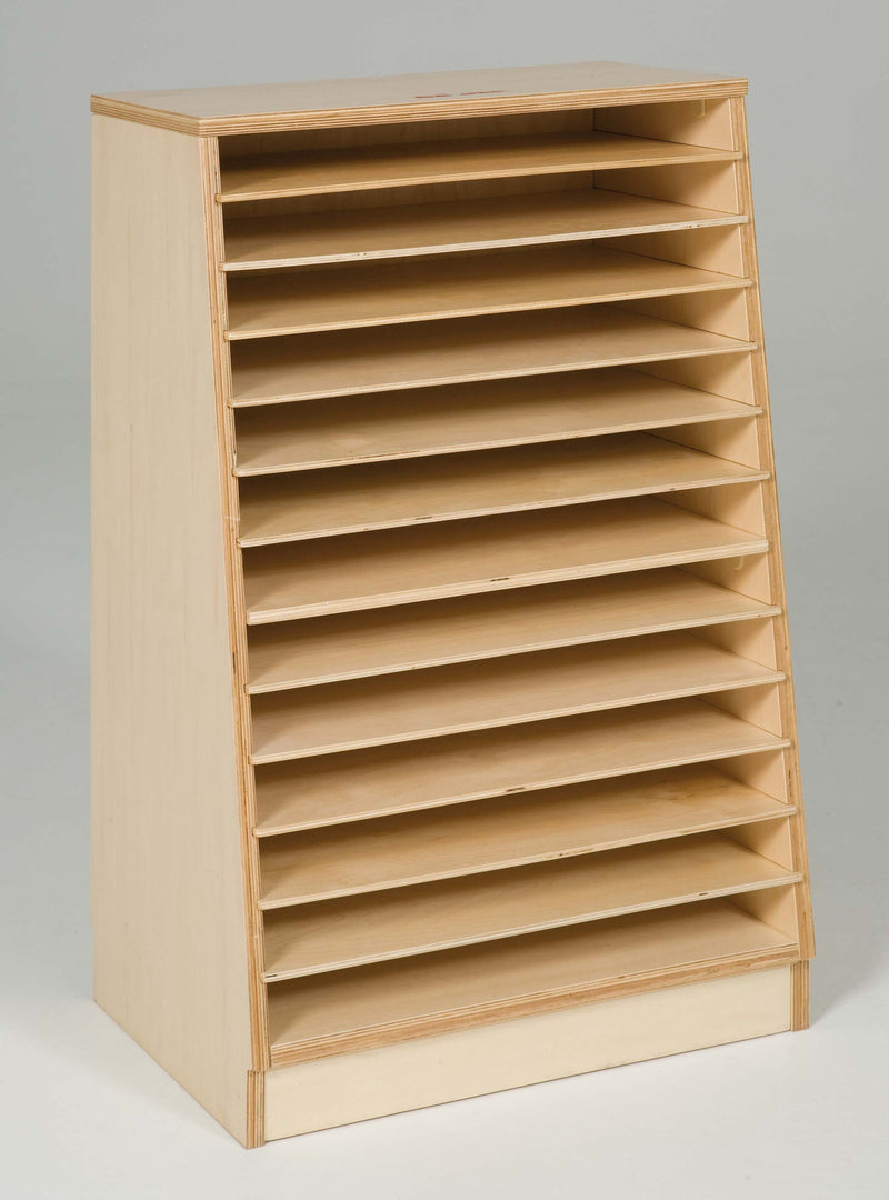 Educo Universal Puzzle Storage Shelving Unit 13-Tier Pre School Range (Furniture Shipping)