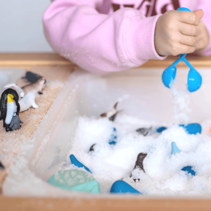 Emondo Kids Magic Instant Snow Sensory Early Science STEM Toys Sensory Toys Best Seller 4yrs+