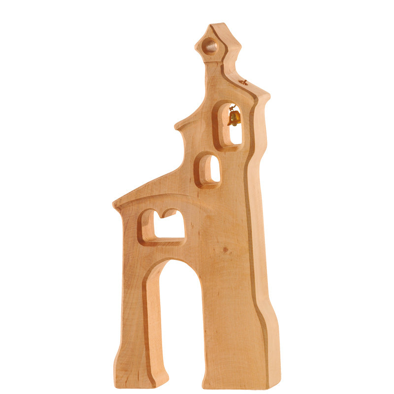 Kinderkram Wooden Bell Tower Pretend & Imaginative Play Best Seller Fairy Unicorn and Castle Theme 3yrs+ (Bulky Shipping)