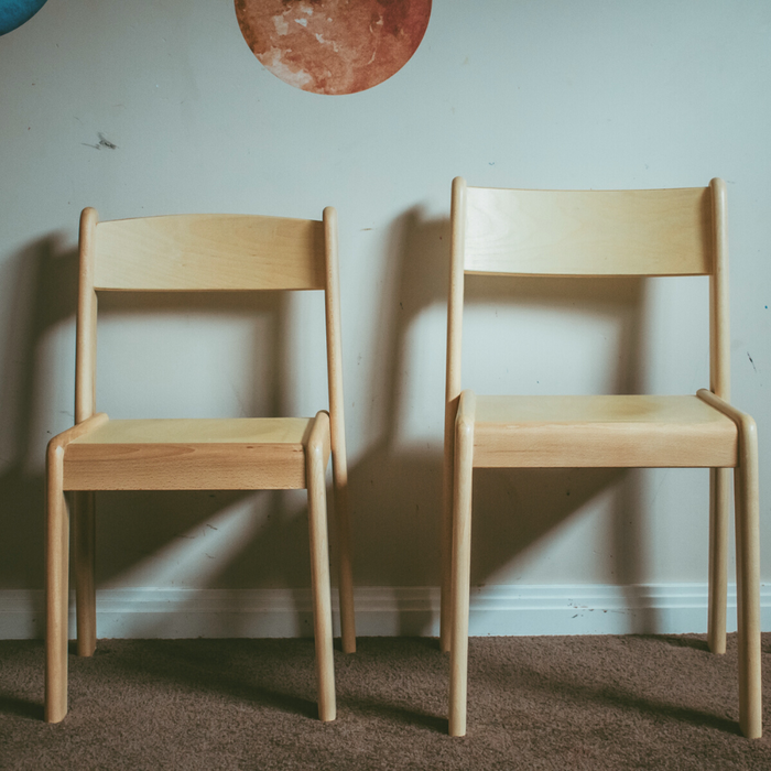 Montessori Furniture Lower Primary CHAIR (6-9 Yrs) Beechwood 35cm(H)