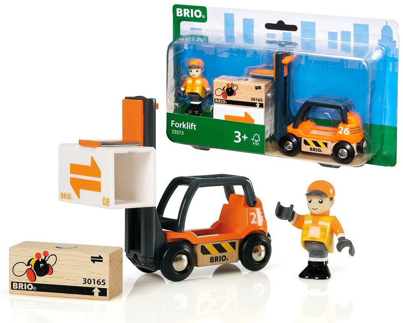 BRIO Vehicle Forklift 4pcs 3yrs+ - My Playroom 