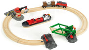 BRIO Set Cargo Harbour Battery Operated Set 16 pcs 3yrs+ - My Playroom 