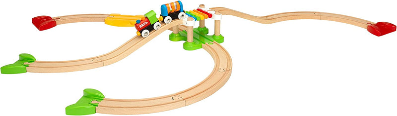 BRIO My First Railway Beginner Pack 18 Pieces Toddler Toys 18m+