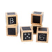The Freckled Frog Fun with Chalk! Wooden Cubes Set 12m+ - My Playroom 