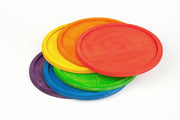 Grapat Platforms / Dishes Rainbow 6pcs - My Playroom 