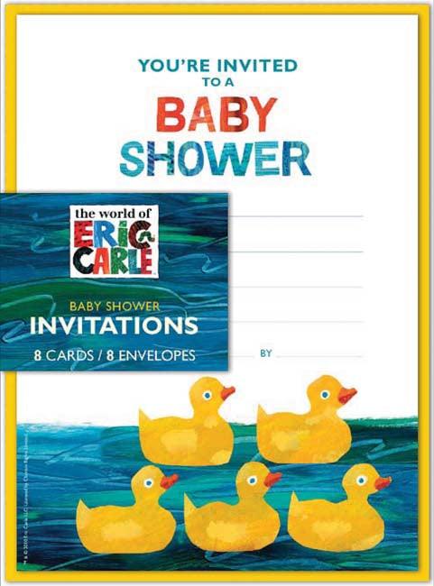 The World of Eric Carle(TM) Baby Shower Invitations - My Playroom 
