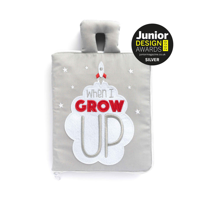 When I Grow Up Fabric Activity Book  by Curious Columbus Kids - My Playroom 