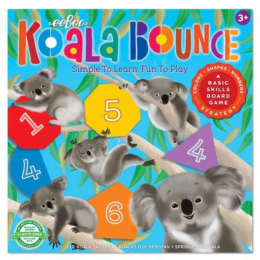 eeBoo Koala Bounce Board Game 3yrs+ - My Playroom 