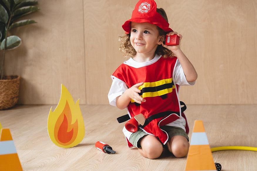 PlanToys Fire Fighter Play Set 3yrs+ - My Playroom 