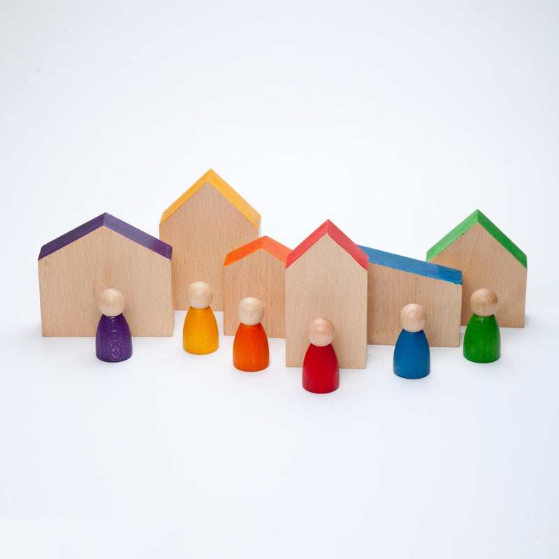Grapat Houses & Nins 12pcs 12m+ - My Playroom 