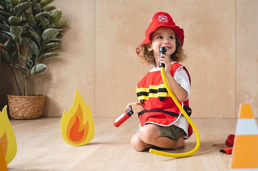PlanToys Fire Fighter Play Set 3yrs+ - My Playroom 