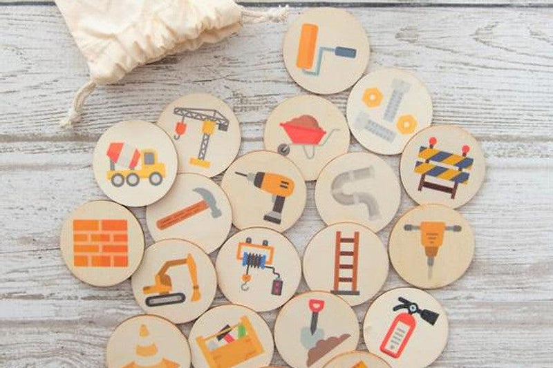 My Little Set Construction Site Story Teller 20pcs 3+ - My Playroom 