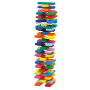 Gluckskafer Rainbow building block slats in Tower Box 60pcs - My Playroom 