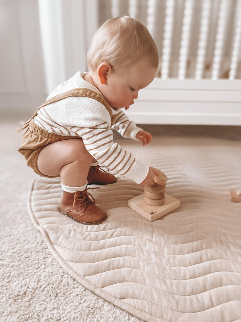Qtoys Montessori Vertical Ring Stacker - My Playroom 