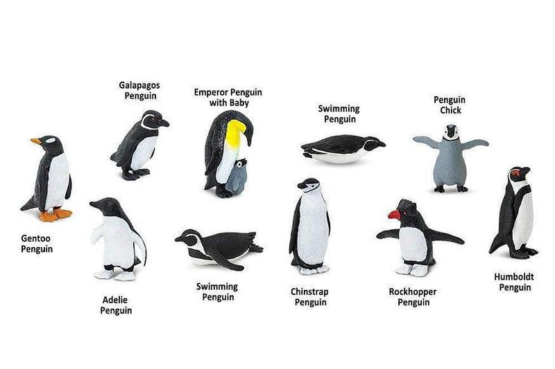 Penguins Montessori Language Learning Ocean Figurines 3yrs+ - My Playroom 