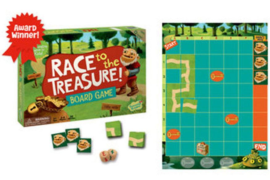 Race to the Treasure A Cooperative Game By Peaceable Kingdom 5+ - My Playroom 