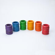 Grapat Rings 6 Colours 36pcs 18m+ - My Playroom 
