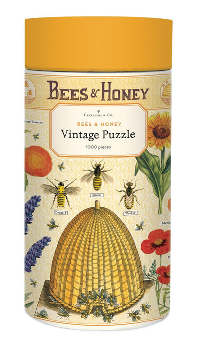 Cavallini 1000 Pc Puzzle – Bees & Honey - My Playroom 