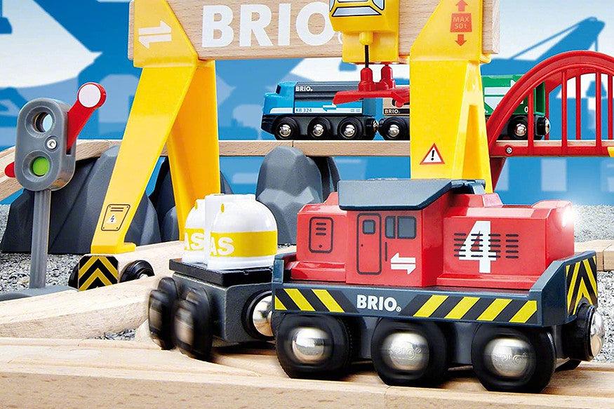 BRIO Set Cargo Railway Deluxe Set 54 pcs 3yrs+ - My Playroom 