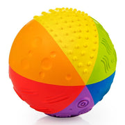 CaaOcho Natural Rubber Rainbow Sensory Ball 10cm 12m+ - My Playroom 