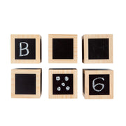 The Freckled Frog Fun with Chalk! Wooden Cubes Set 12m+ - My Playroom 