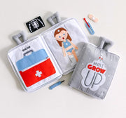 When I Grow Up Fabric Activity Book  by Curious Columbus Kids - My Playroom 