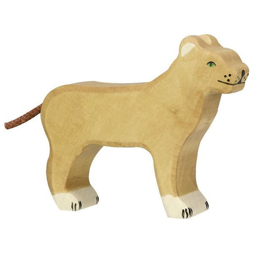 Holztiger Lioness Wooden Wildlife Animal - My Playroom 