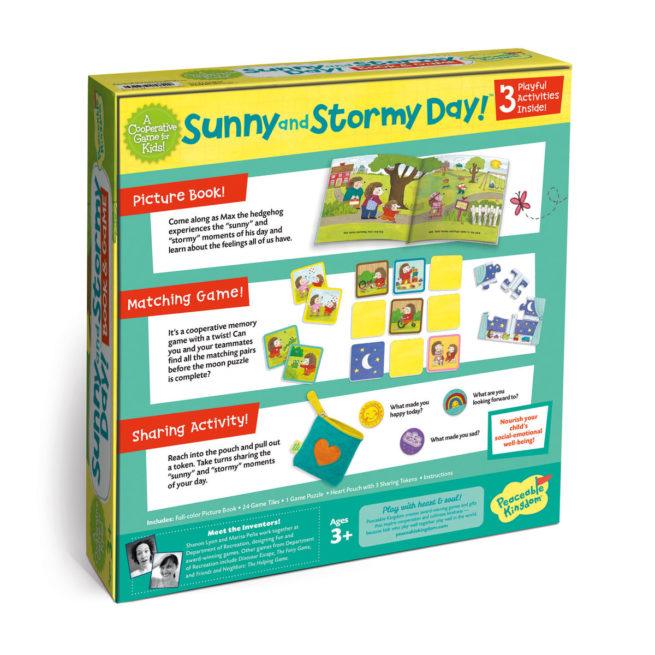 Peaceable Kingdom Game Sunny Stormy Day 3yrs+ - My Playroom 