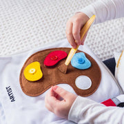 When I Grow Up Fabric Activity Book  by Curious Columbus Kids - My Playroom 