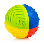CaaOcho Natural Rubber Rainbow Sensory Ball Small 8cm 3m+ - My Playroom 