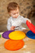 Grapat Platforms / Dishes Rainbow 6pcs - My Playroom 