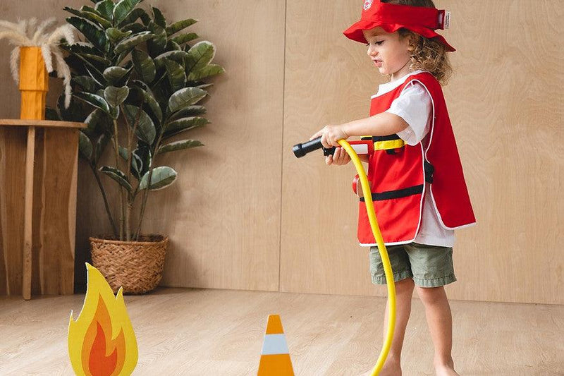 PlanToys Fire Fighter Play Set 3yrs+ - My Playroom 
