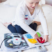 When I Grow Up Fabric Activity Book  by Curious Columbus Kids - My Playroom 