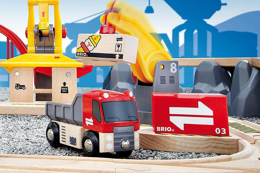 BRIO Set Cargo Railway Deluxe Set 54 pcs 3yrs+ - My Playroom 