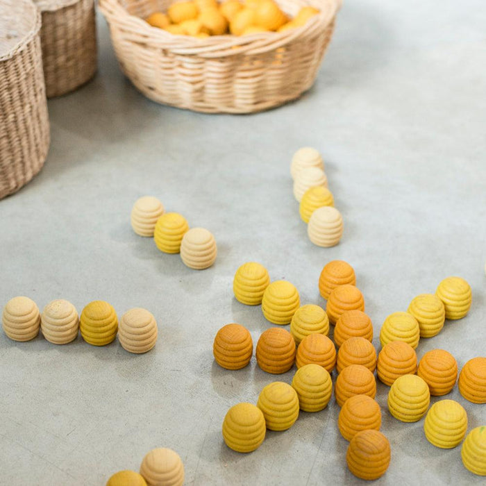 Grapat Mandala Yellow Honeycombs - My Playroom 