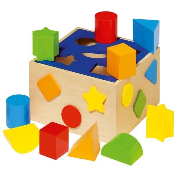 Goki Shape Sorting Cube 12m+ - My Playroom 