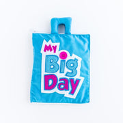 My Big Day Fabric Activity Book Blue Cover by Curious Columbus Kids - My Playroom 