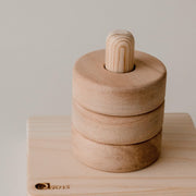 Qtoys Montessori Vertical Ring Stacker - My Playroom 