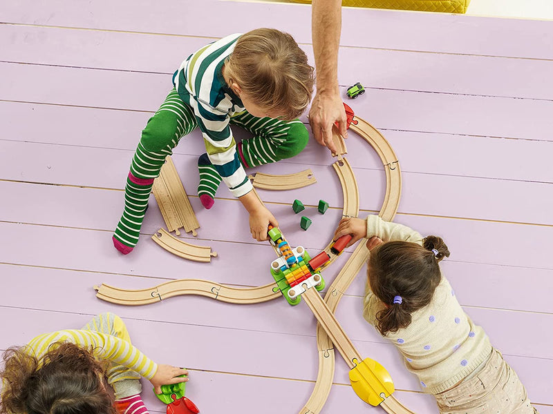BRIO My First Railway Beginner Pack 18 Pieces Toddler Toys 18m+
