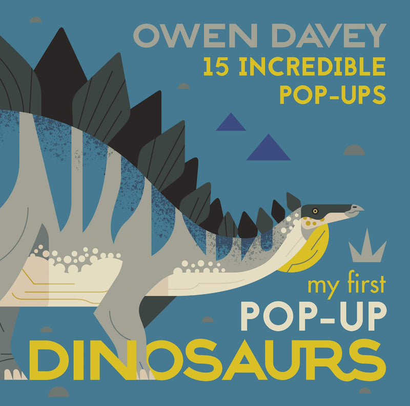 My First Pop-Up Dinosaurs (Hardcover) by Owen Davy Dinosaur toy Dinosaur and Dragon Theme