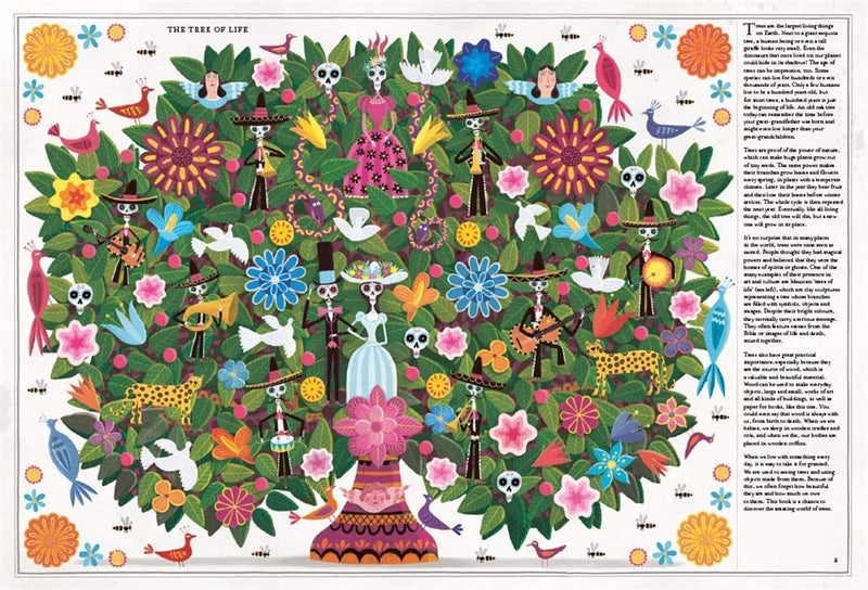 The Book of Trees (Hardcover) by Piotr Socha, Wojciech Grajkowski: Nature Non-fiction Kids Book