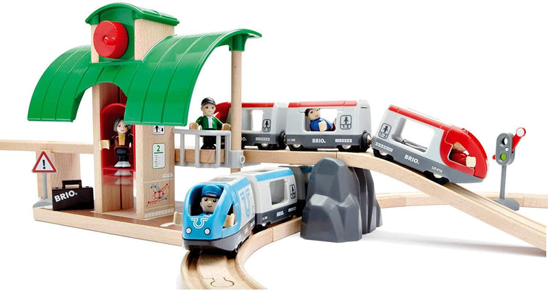 BRIO Set Travel Switching Battery Operated Set 42pcs 3yrs+ - My Playroom 