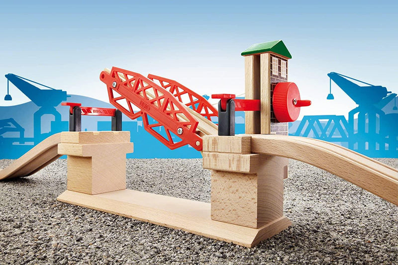 BRIO Bridge Lifting Bridge 3pcs 3yrs+ - My Playroom 