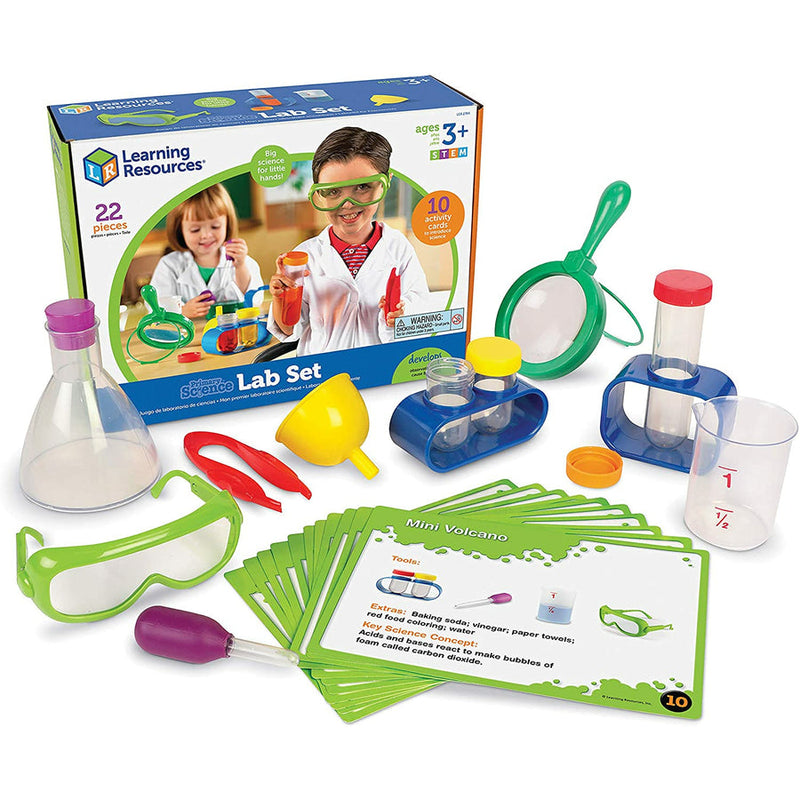 Primary Science Lab Set 22 Piece Science Set by Learning Resources Science Range Early Science STEM Cognitive Developmental Toys for Kids Best Seller 3yrs+