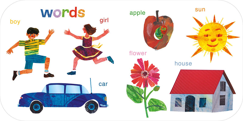 The Very Hungry Caterpillar Touch And Feel Playbook (Board Book) by Eric Carle Kids Interactive Book The Classic Children's Book Gifting Idea