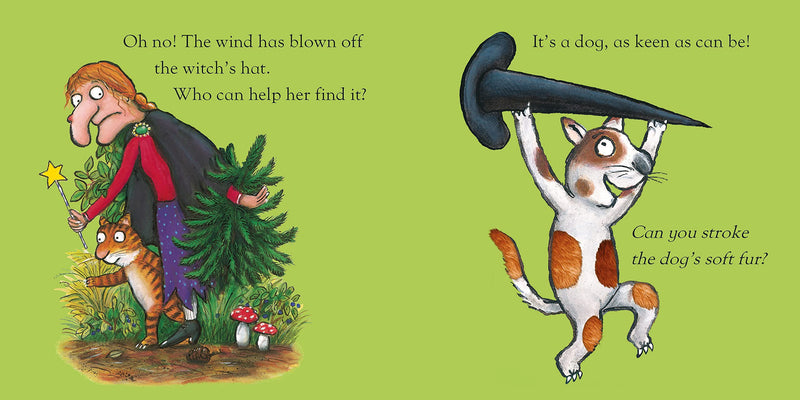 Room on the Broom: Touch and Feel Book (Board Book) by Julia Donaldson, Axel Scheffler Kids Interactive Book