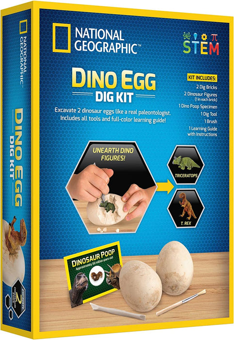 National Geographic Dino Egg Dig Kit 8yrs+