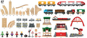 BRIO Set Deluxe Railway Set 87 pcs 3yrs+ - My Playroom 