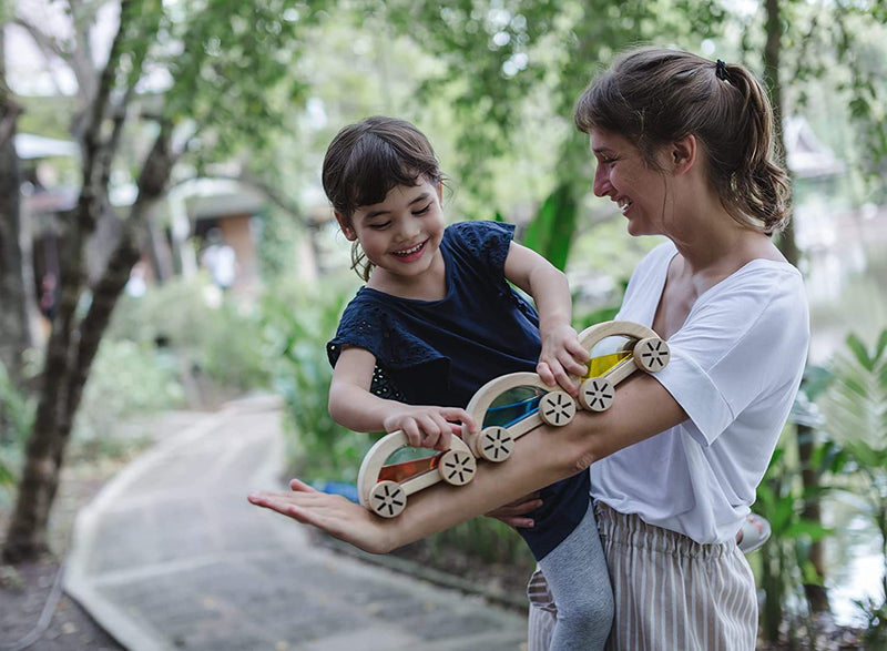 PlanToys Sensory Car Wautomobile Toddler Toys Car Sensory Toys Best Seller 18m+