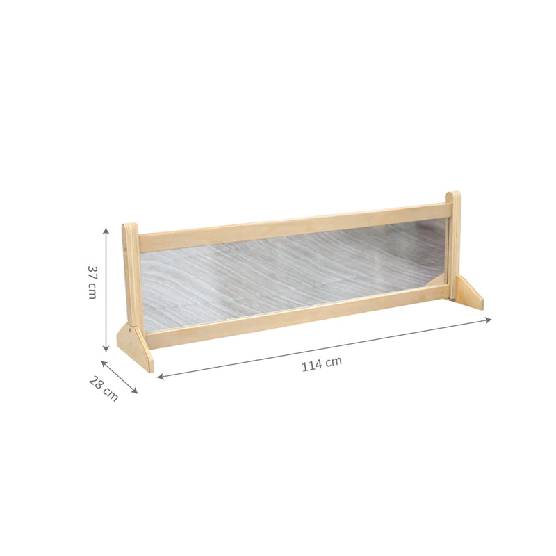 Vivaio Kindy Horizontal Mirror 114cm(L) x 37cm(H) x 28cm(W) - My Playroom 